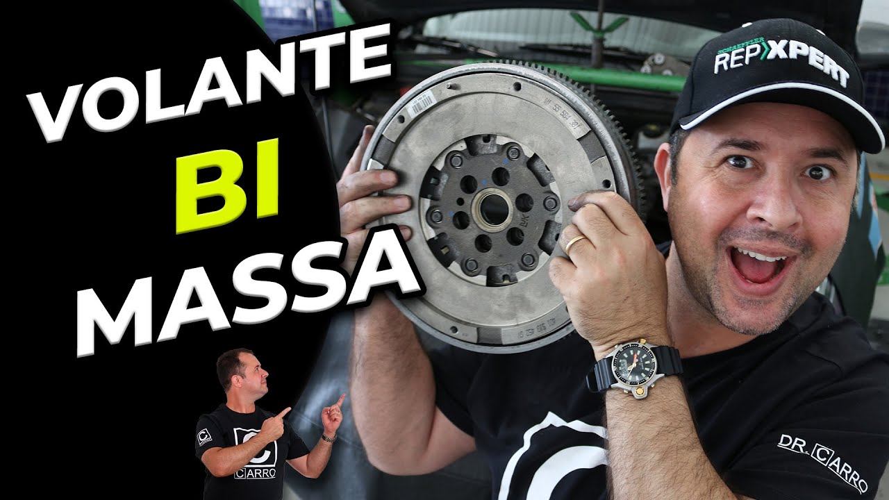 DIAGNÓSTICO DO VOLANTE BI MASSA - MONTADO E DESMONTADO