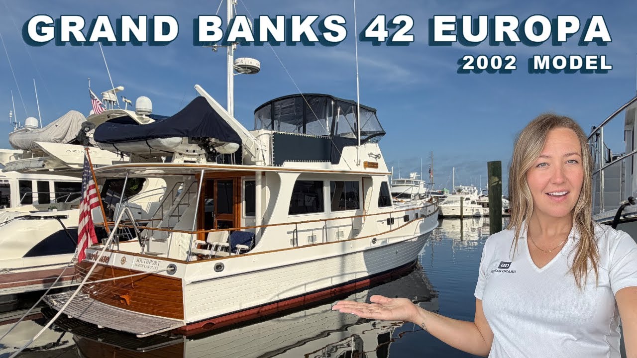 Grand Banks 42 Europa 2002 AVAILABLE NOW w/ Sara Fithian - Grand Banks Specialist