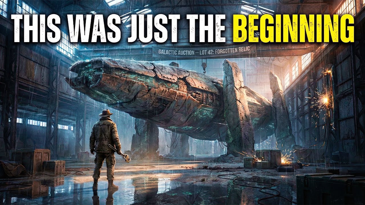 Abandoned 5,000-Year-Old Alien Ship Pleads for a Human Mechanic—He Revives It Into a Megaweapon