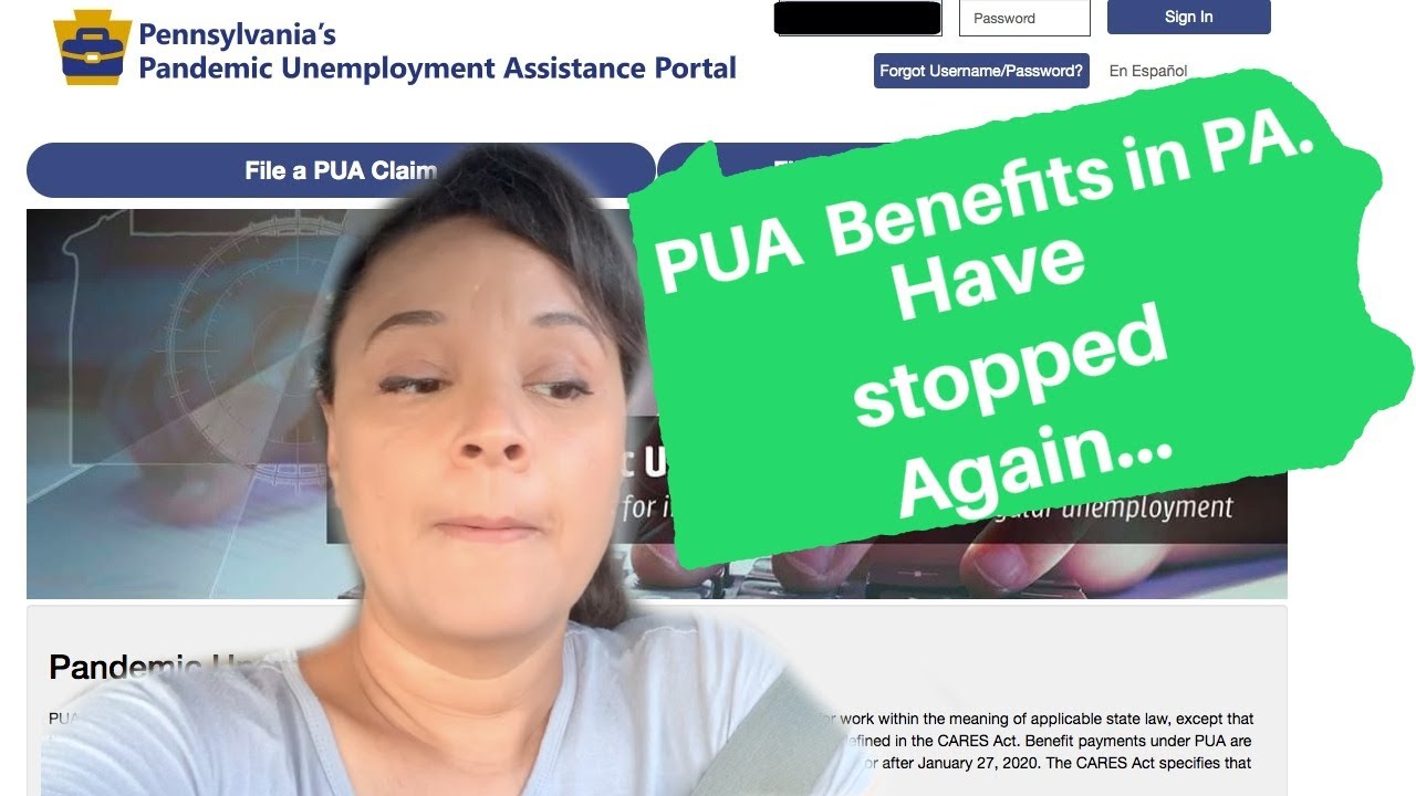 PUA In PA. Stopped My Benefits Again