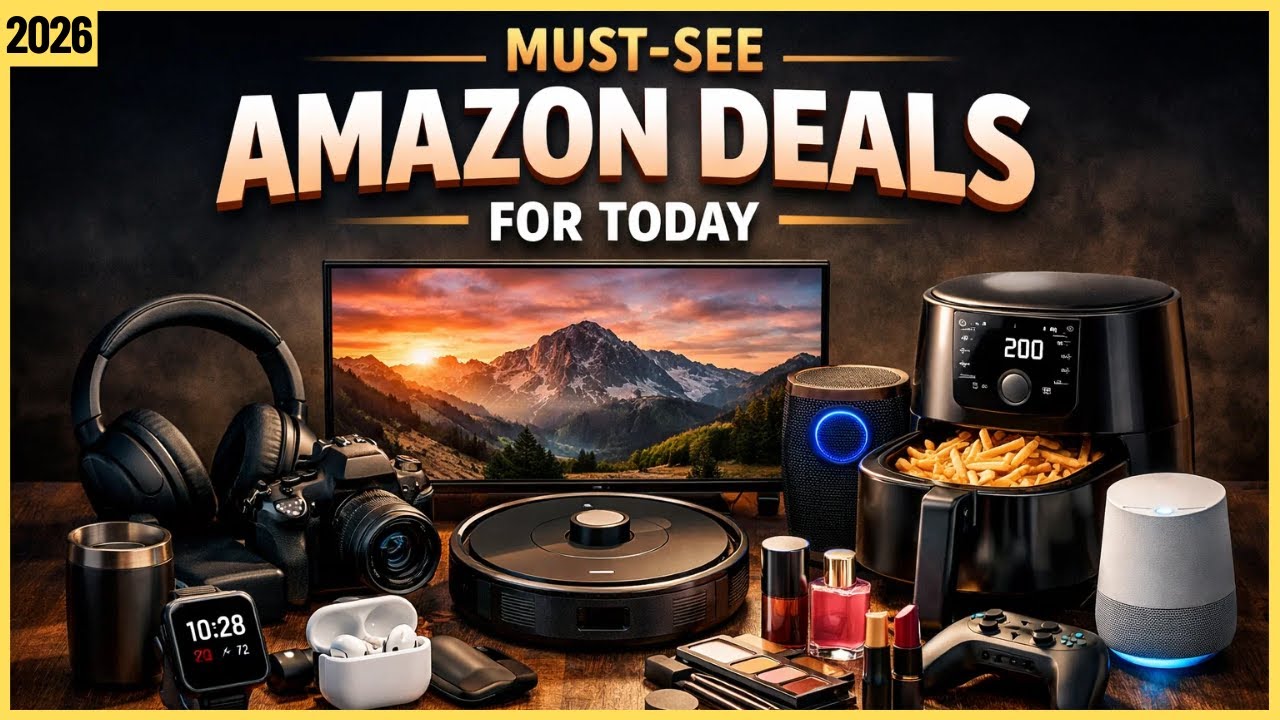 🔥 Must-See Amazon Deals for Today | Huge Price Drops & Limited-Time Offers | Amazon Deals for Today