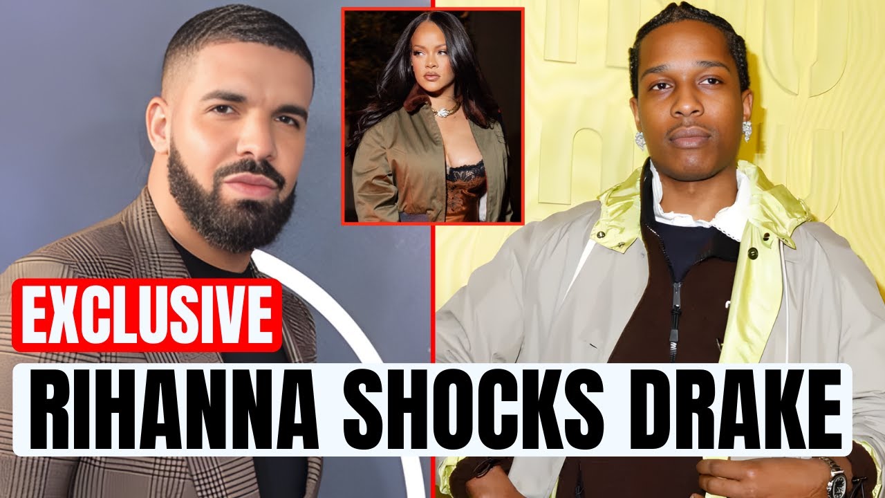 Drake Reacts to A$AP Rocky Disses & Freaks Out When Rihanna Jumps In — Fans Shocked!