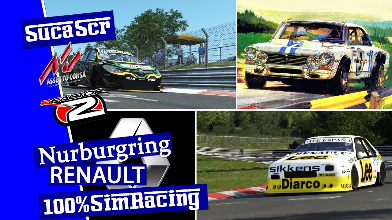 Renault Fuego TC2000 & Fluence STC2000 - Pay homage to 1969 IKA Renault Torino [AC] [rF2]