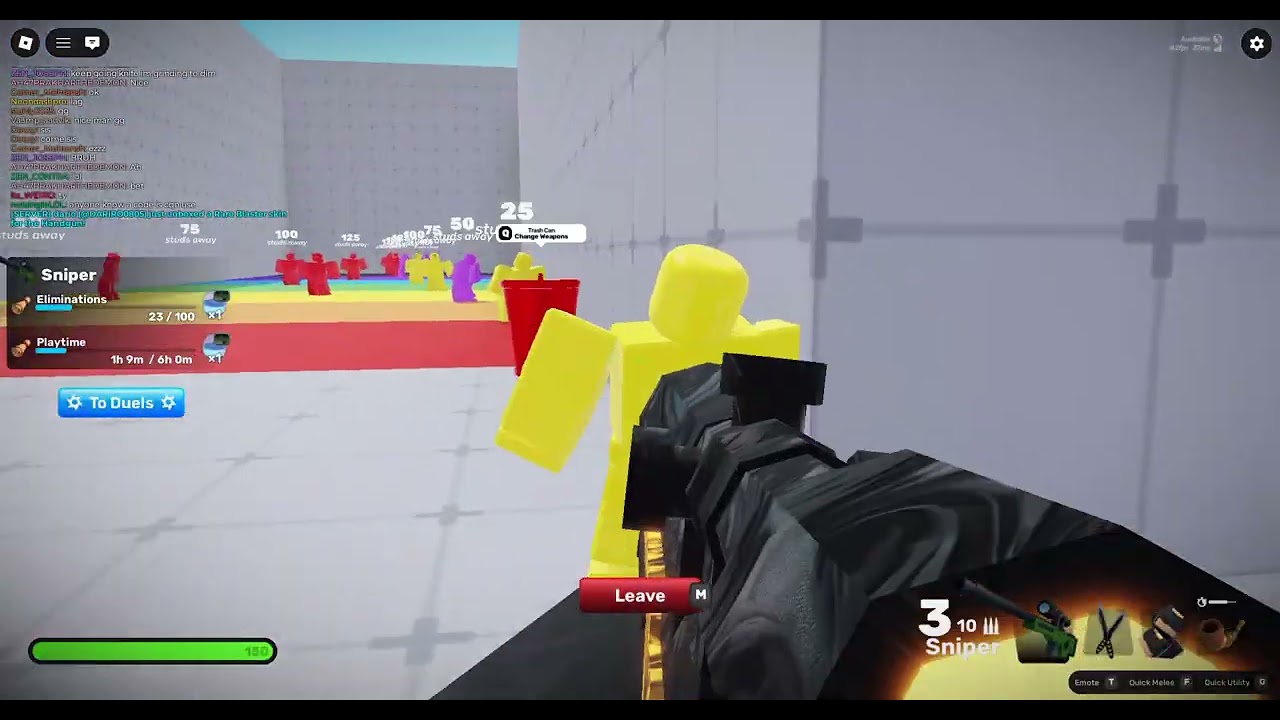 training in rivals