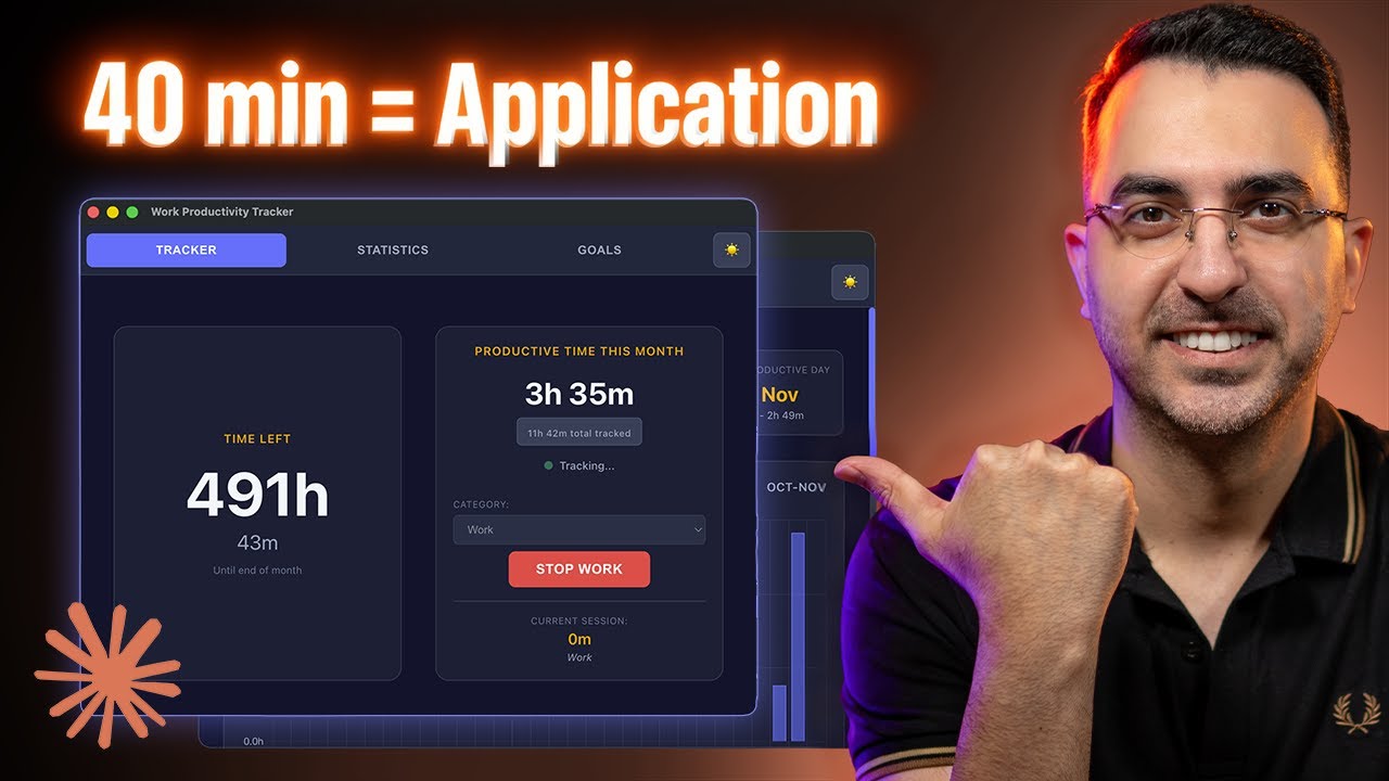 Claude Code Builds Desktop App from Zero (No Coding Knowledge)