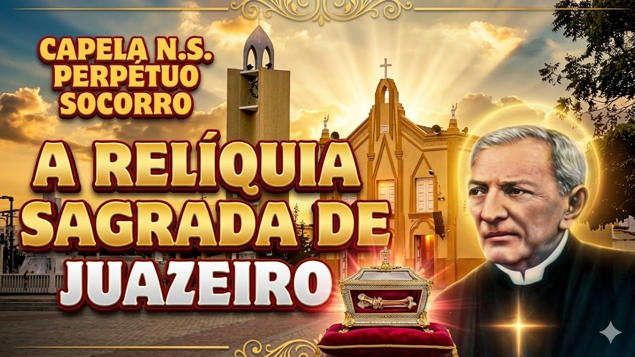 Visitei o Túmulo do Padre Cícero na Capela do Perpétuo Socorro! Lugar Sagrado e Cheio de Paz.