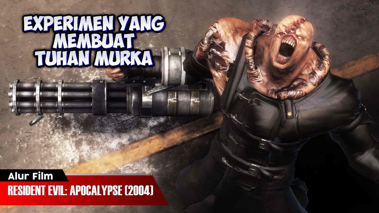 MENCIPTAKAN MONSTER PEMBUNUH BERDARAH DINGIN | ALUR CERITA FILM RESIDENT EVIL APOCALYPSE (2004)