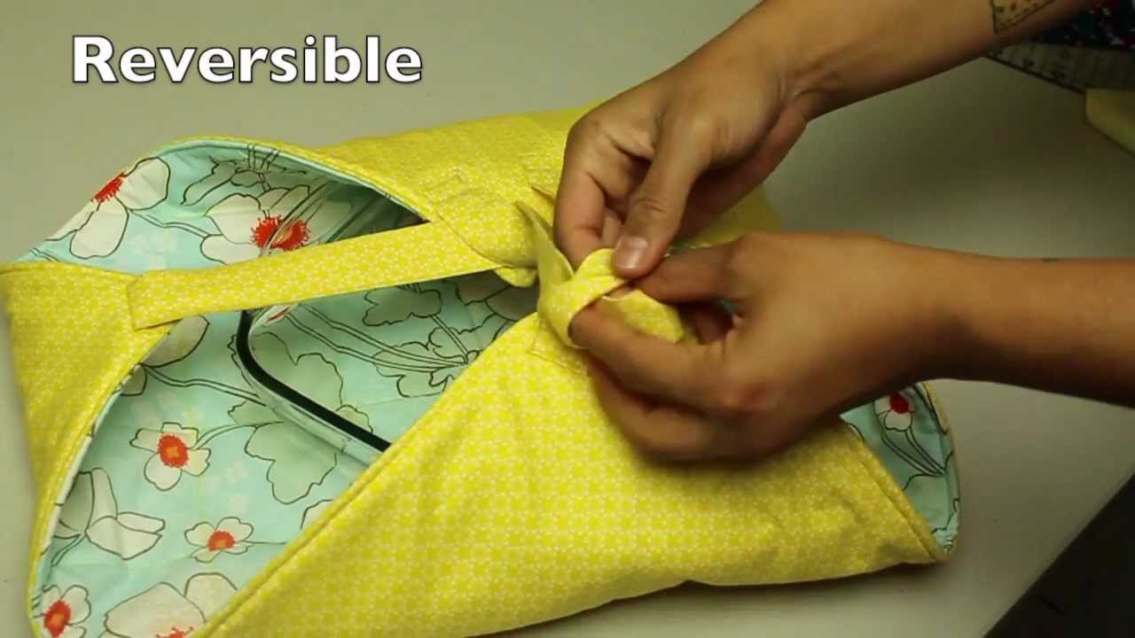 How to Make a Casserole or Pie Dish Carrier