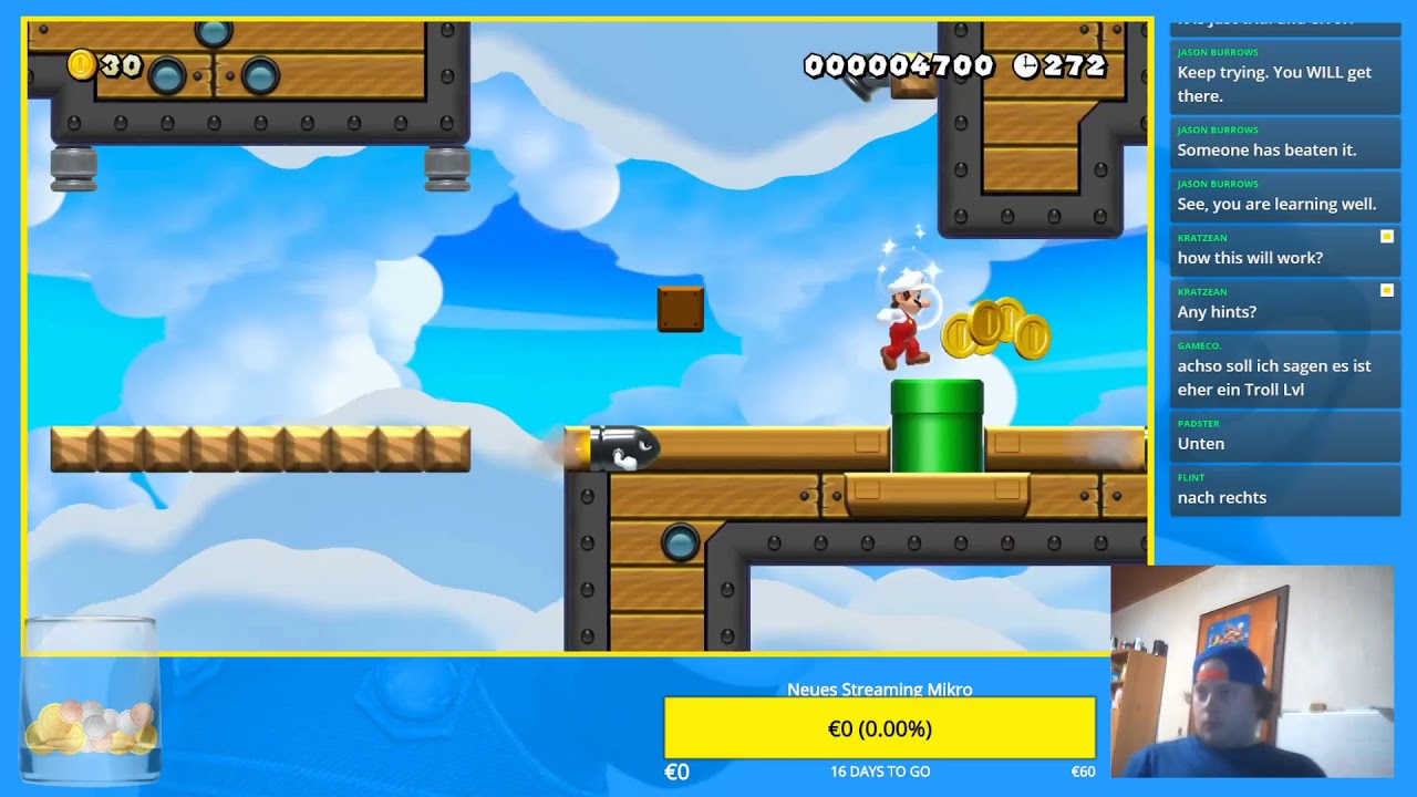 Super Mario Maker Level Run 1