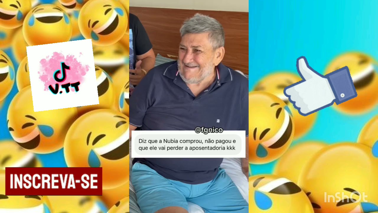 tente não rir!! videos engraçados-trolagem do Nico para  seu pai boinha😂😂