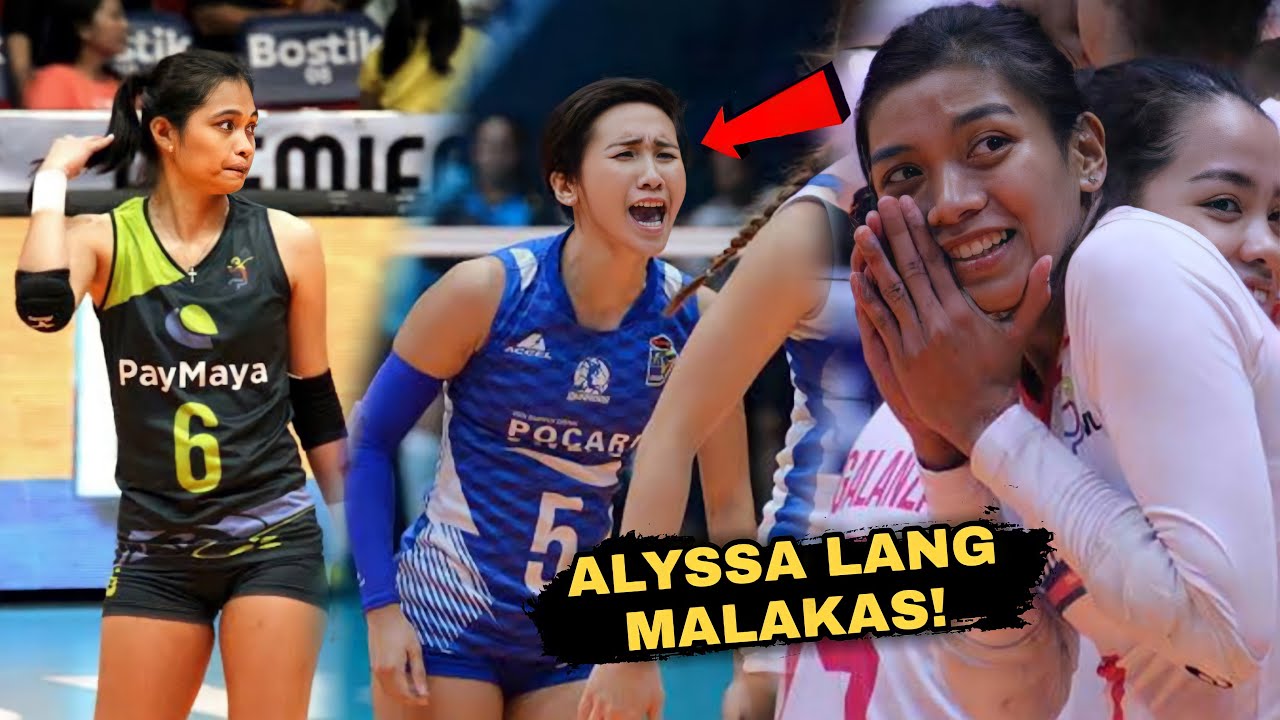Volleyball Players Having a HARD TIME DEFENDING Alyssa Valdez | Powerful Spikes Part 1