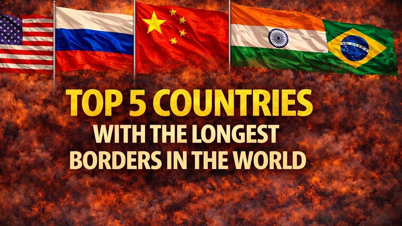 Top 5 Countries With the Longest Borders in the World