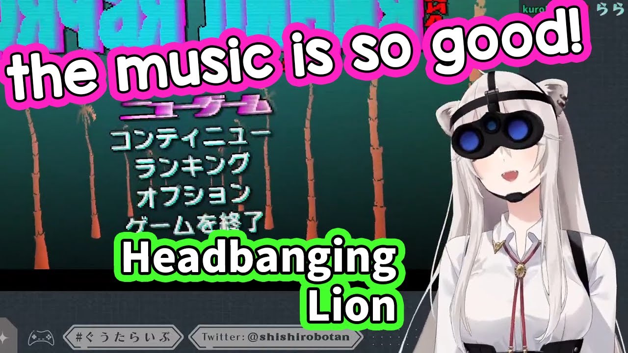 Botan loving the Funky Music of Hotline Miami [EN Subbed Hololive]