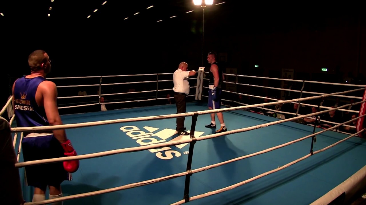 Ahmed Smesem vs Marcus Alberts - kvartfinal SM boxning 2014