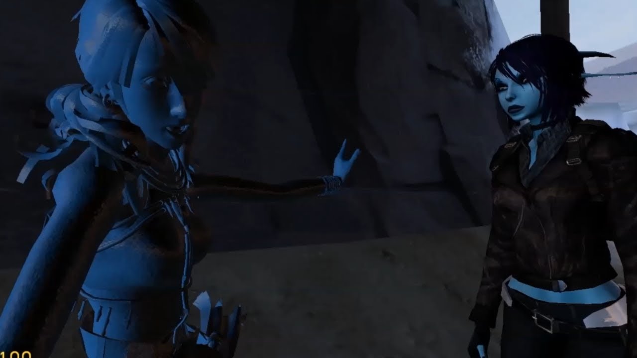 GMod ASFR - Krystal's Storage Prison Ice Statues Pt. 2 凍結 氷漬け