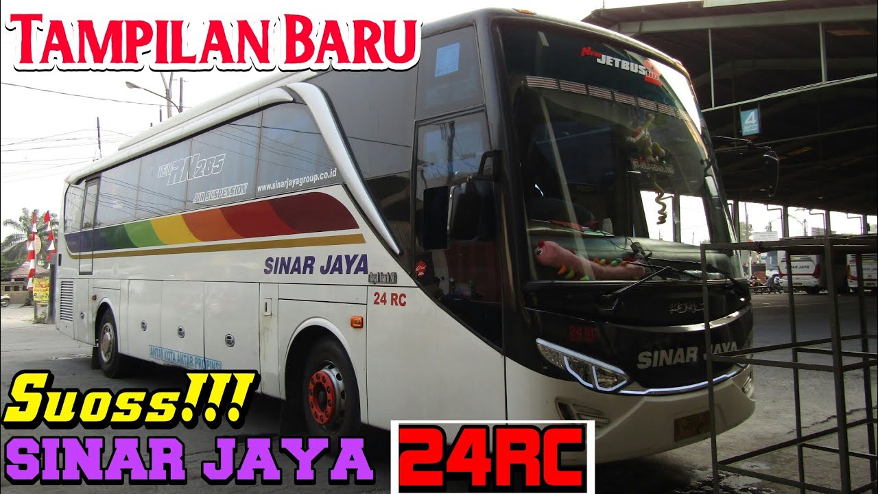 Tampilan Baru !!! Po.Sinar Jaya 24RC Putra Santri Makin Suoss