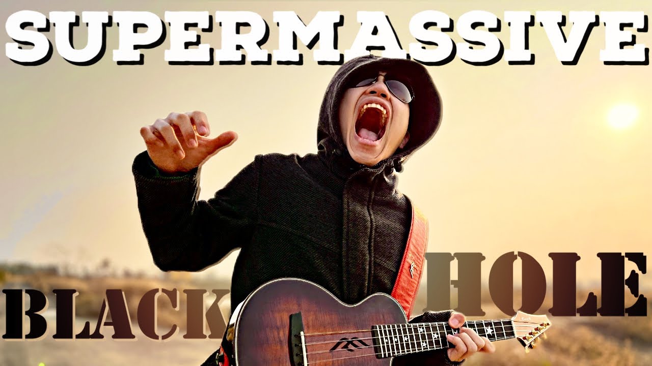 The COOLEST Song for Ukulele EVER!! “Supermassive Black Hole” - Feng E