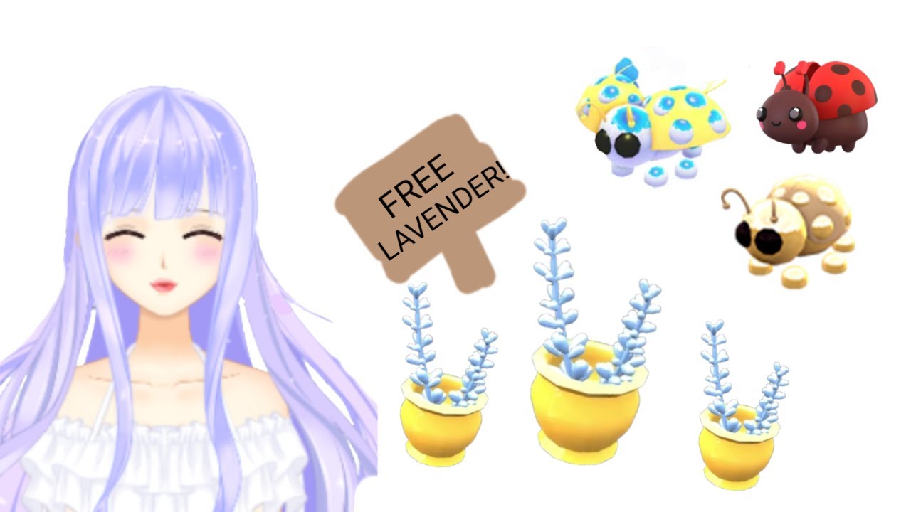 Adopt me Ladybug Update-How to get Free lavender!!