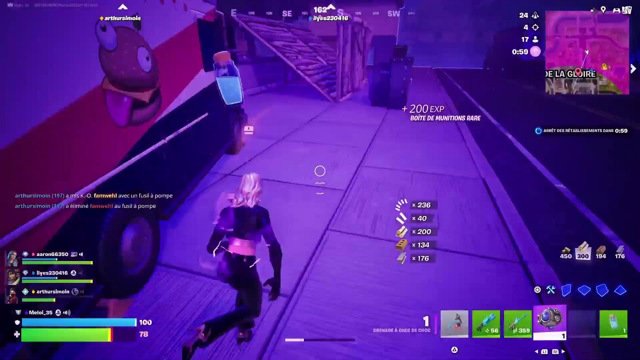 Fortnite ps5 classé avec aaron le boss