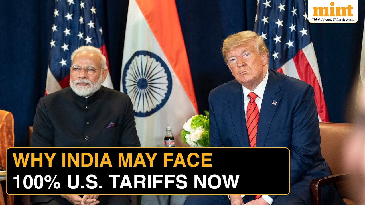 US Senate Backs 100% Tariffs on India Over Russian Oil | Trump-Backed Bill Could Pass Before August
