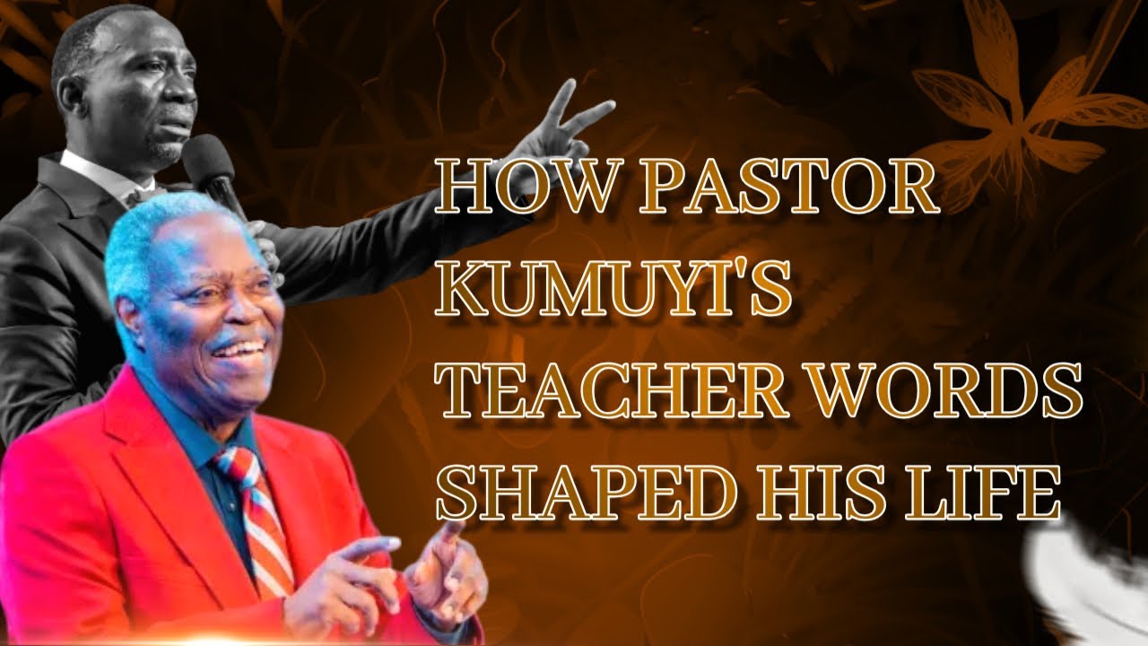 HOW PASTOR KUMUYI'S TEACHER'S WORDS SHAPED HIS LIFE | DR PAUL ENENCHE