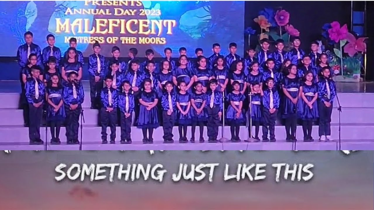 Something Just Like This | St Joseph’s Academy |Junior School Annual Day 2023 | Singing Performance 