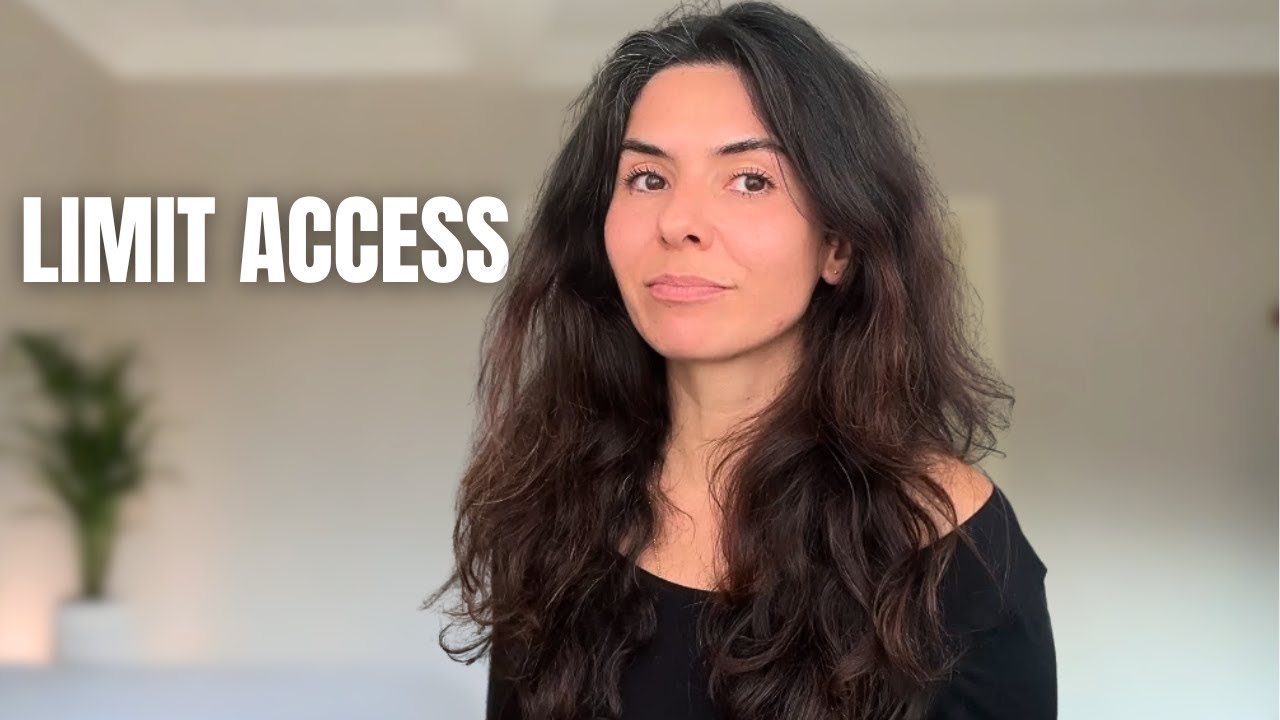How to DETACH & LIMIT ACCESS When They Disappoint You