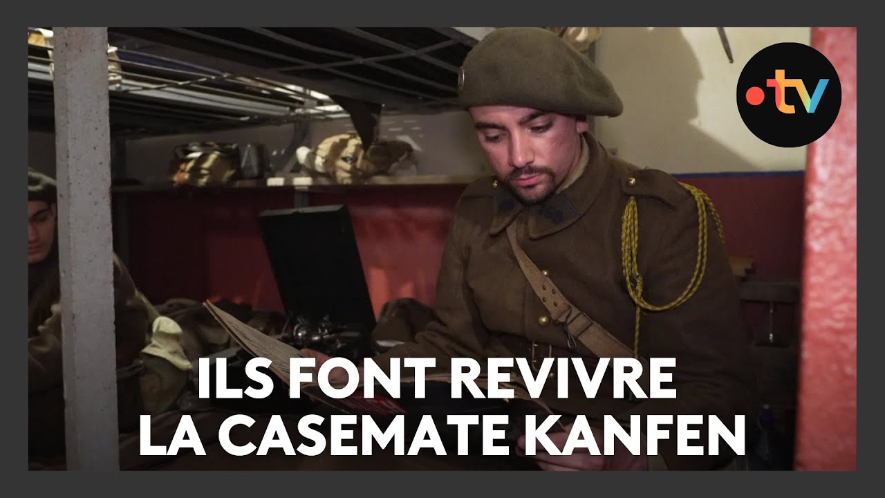 Ils restaurent et font revivre la casemate Kanfen