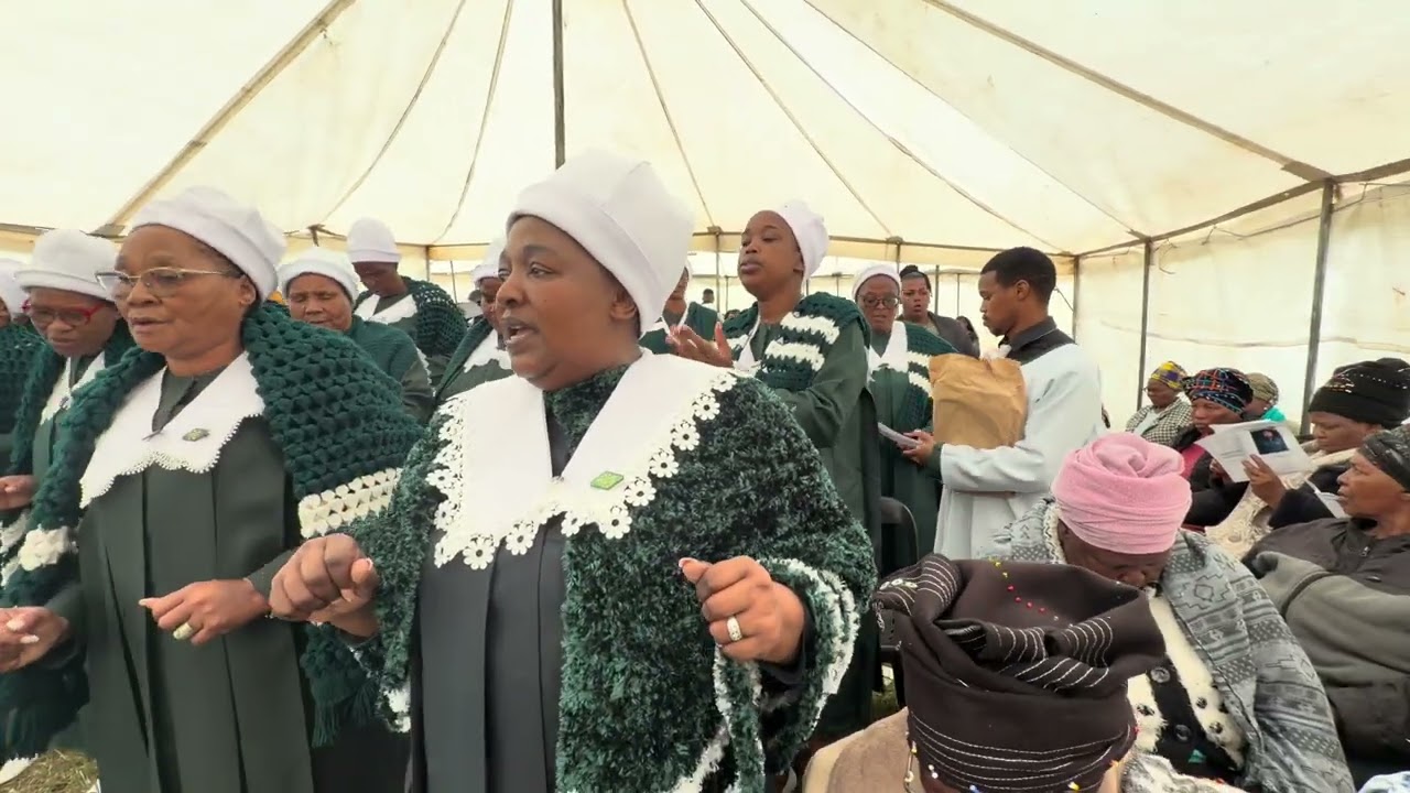 RBCCZ : farewell Service of Sesethu Hlanganyana in Alice. 20  December 2025. part 1