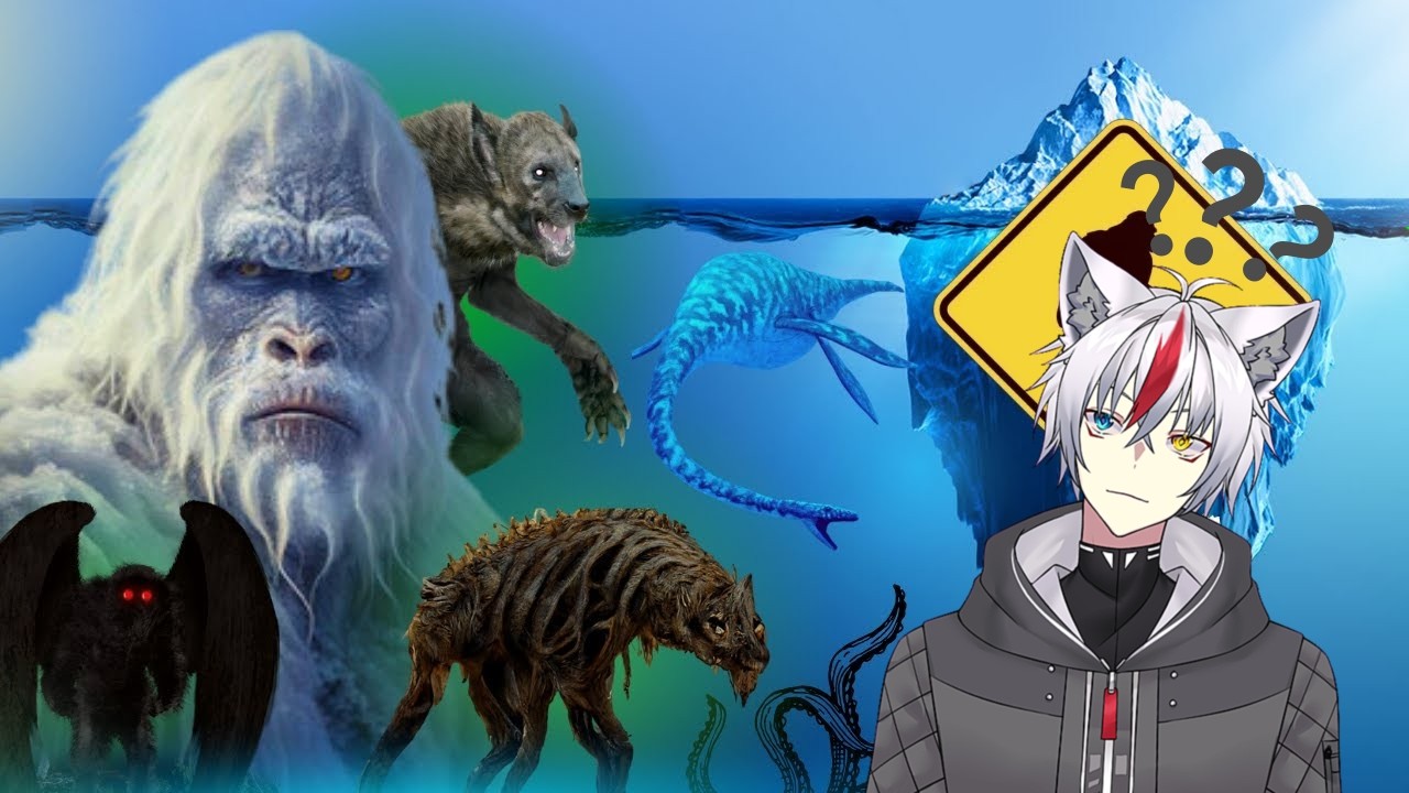 A Curious Wolf Vtuber Reacts to Wendigoon's The Cryptid Iceberg