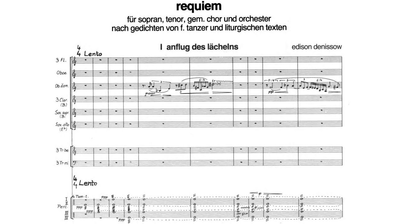 Edison Denisov - Requiem