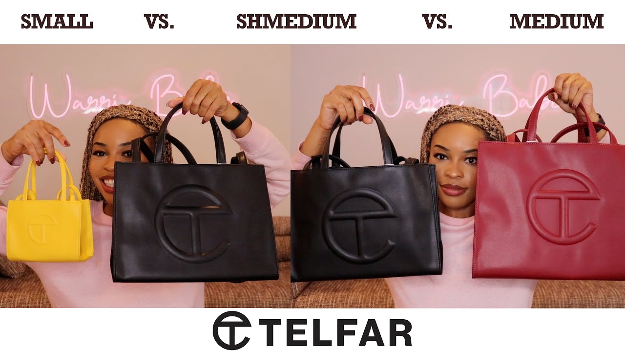 NEW SHMEDIUM SIZE TELFAR SHOPPING BAG | What's in my bag? #bagreview