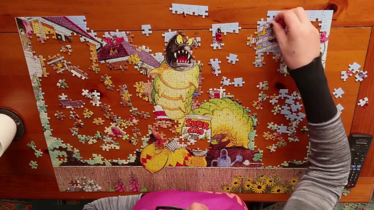 WASGIJ? #6 - Blooming Marvellous | Puzzle-time | Timelapse