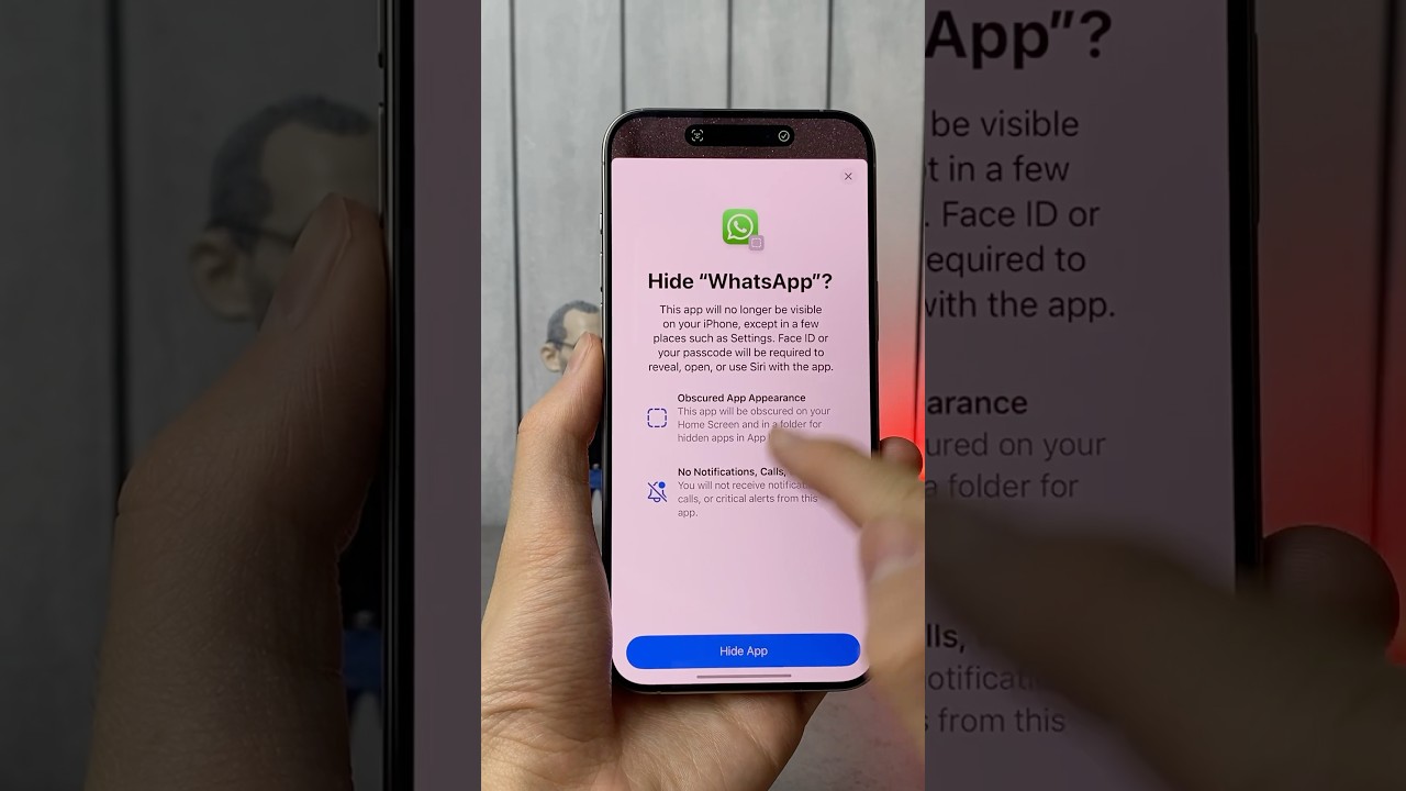 How to HIDE an APP on iPhone
