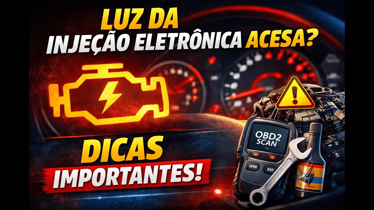 Luz da Injeção Acesa: Dicas Essenciais para Evitar Prejuízos