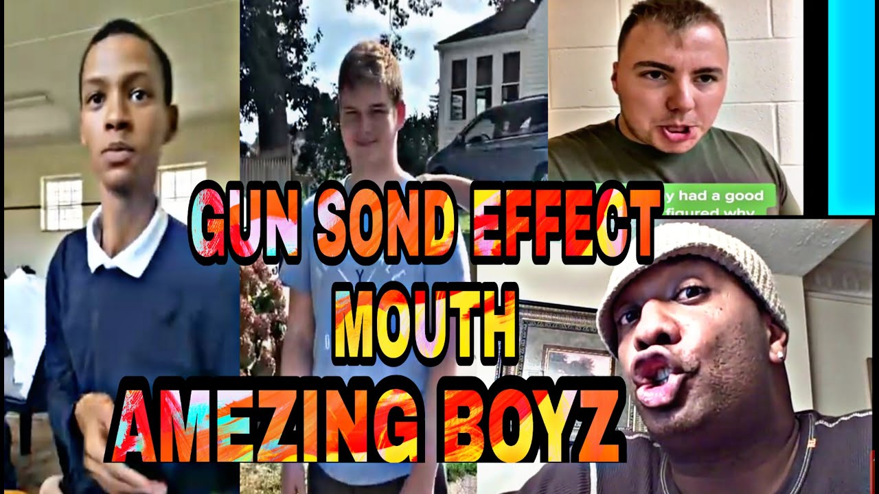 ОРИГИНАЛЬНЫЙ ЗВУК ВЫСТРЕЛА С РОТОМ [ AMEZING BOYZ ]