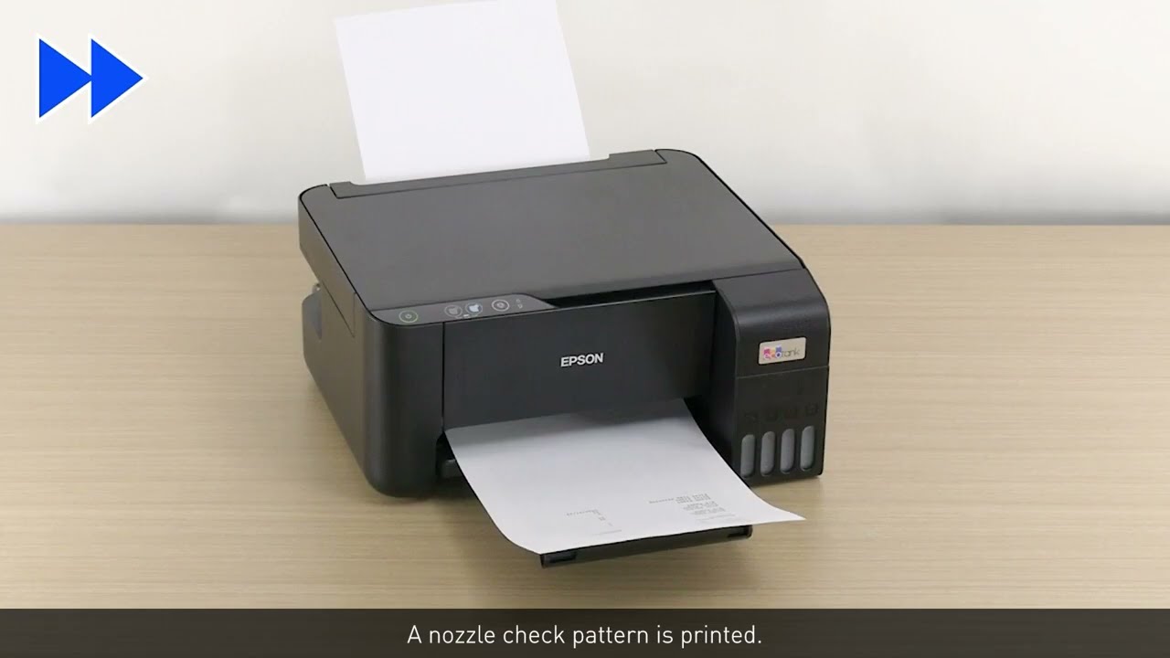 Why is my Epson printer printing missing lines?