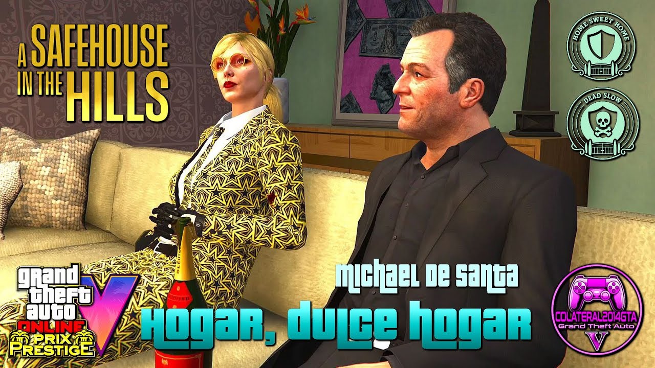 Misión Hogar dulce hogar. Michael De Santa. Todos los objetivos GTA V Online