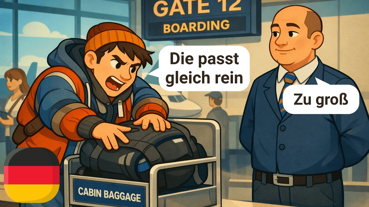 Learn German with Simple Dialogues for beginners  (With Subtitles) | A1-A2 | Basic Travel Dialogues