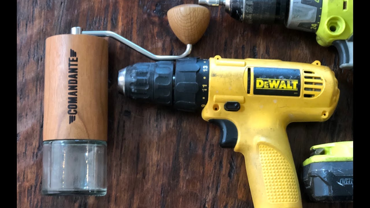 Warning - Don’t Try this at Home | Comandante C40 | Breville 53.5mm Tamper from Amazon