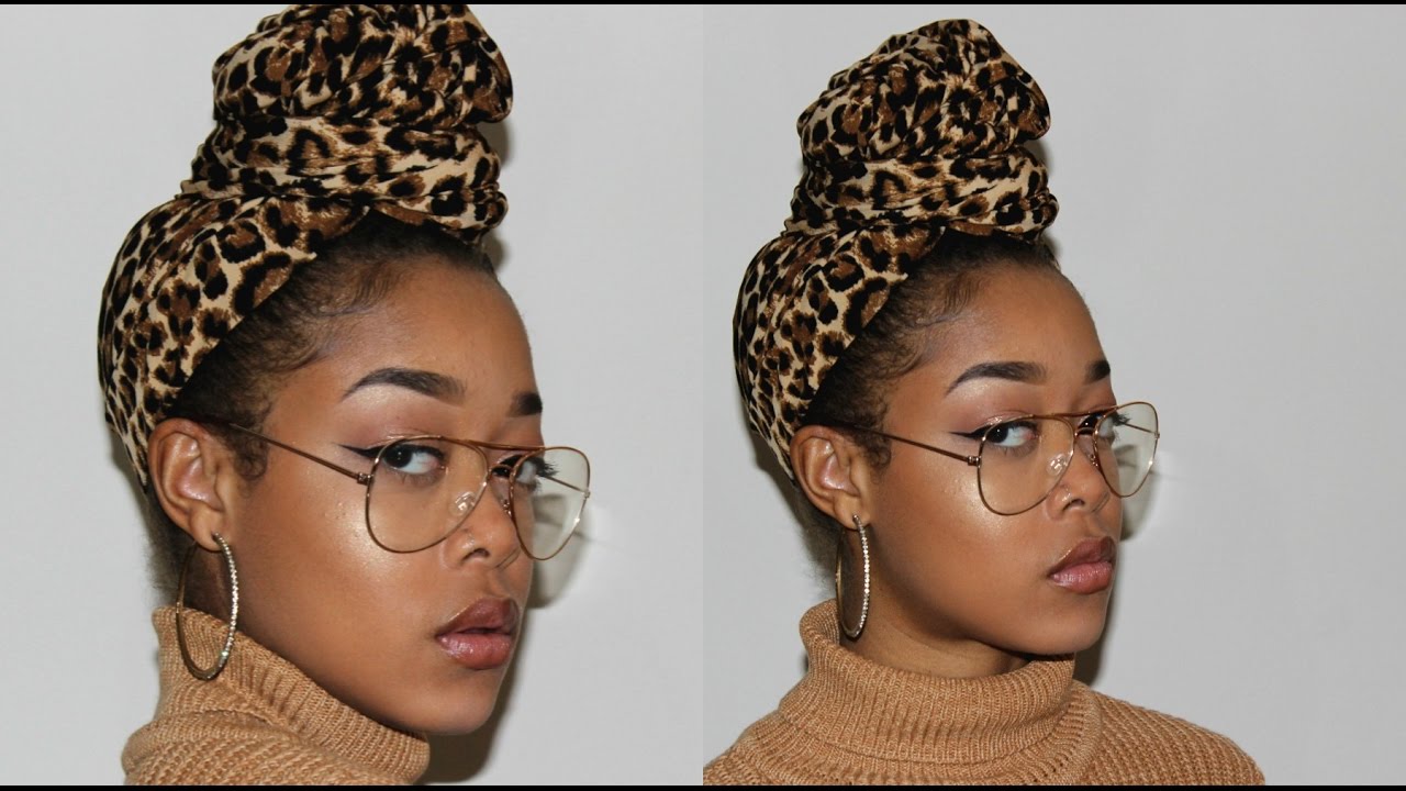 How To | Style Leggings Into a Bomb Turban (Easy)