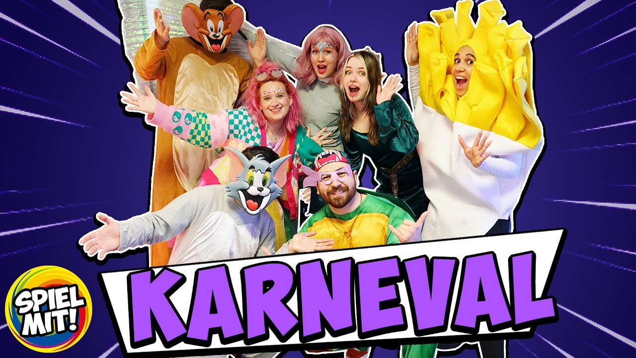 KARNEVAL PARTY! Wir feiern Karneval 2022! Fasching bei Spiel mit Mir!