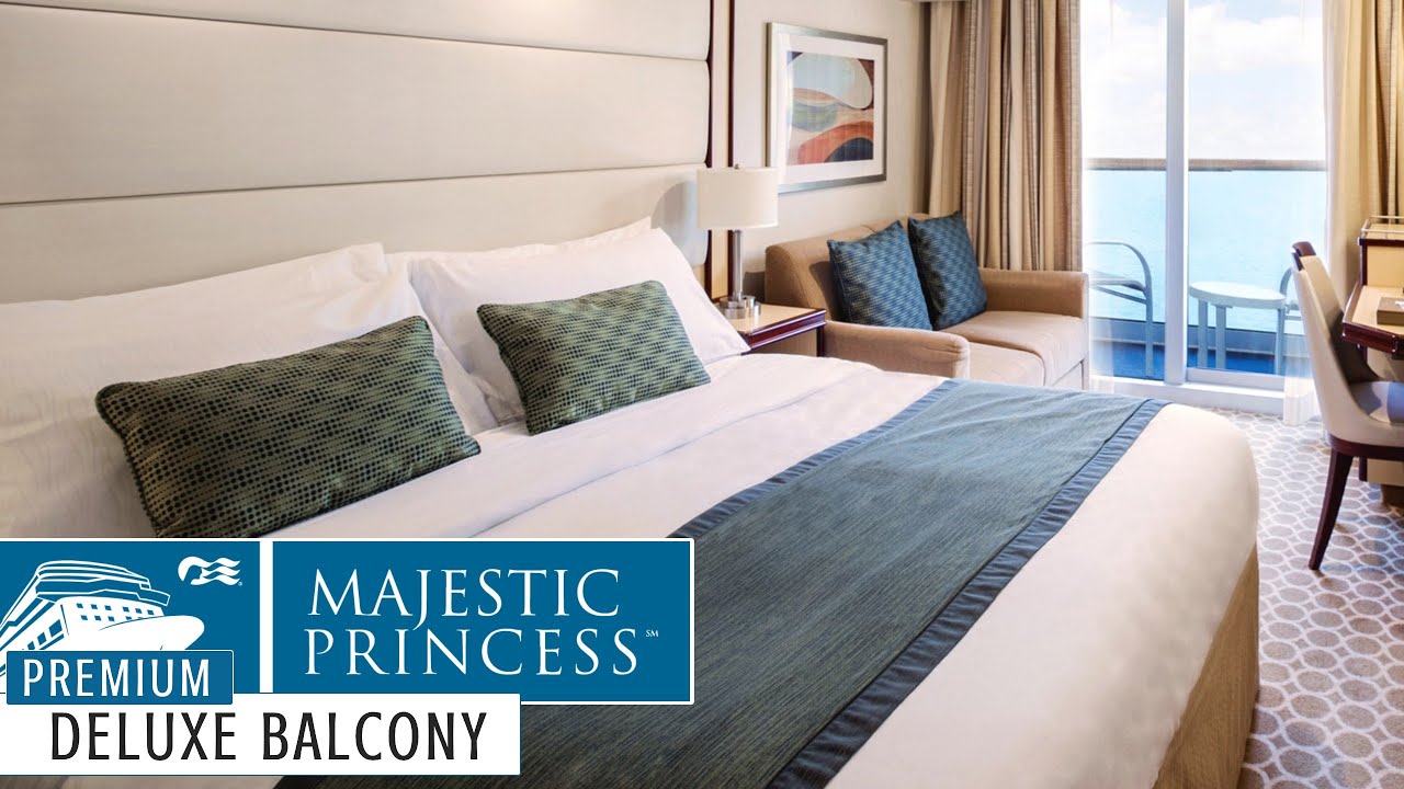Premium Deluxe Balcony Stateroom | Majestic Princess Room Tour & Review 4K | Princess Cruises 2021