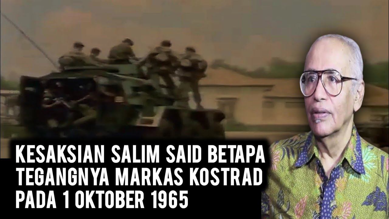 Kesaksian Wartawan Betapa Tegangnya Markas Kostrad Pada 1 Oktober 1965