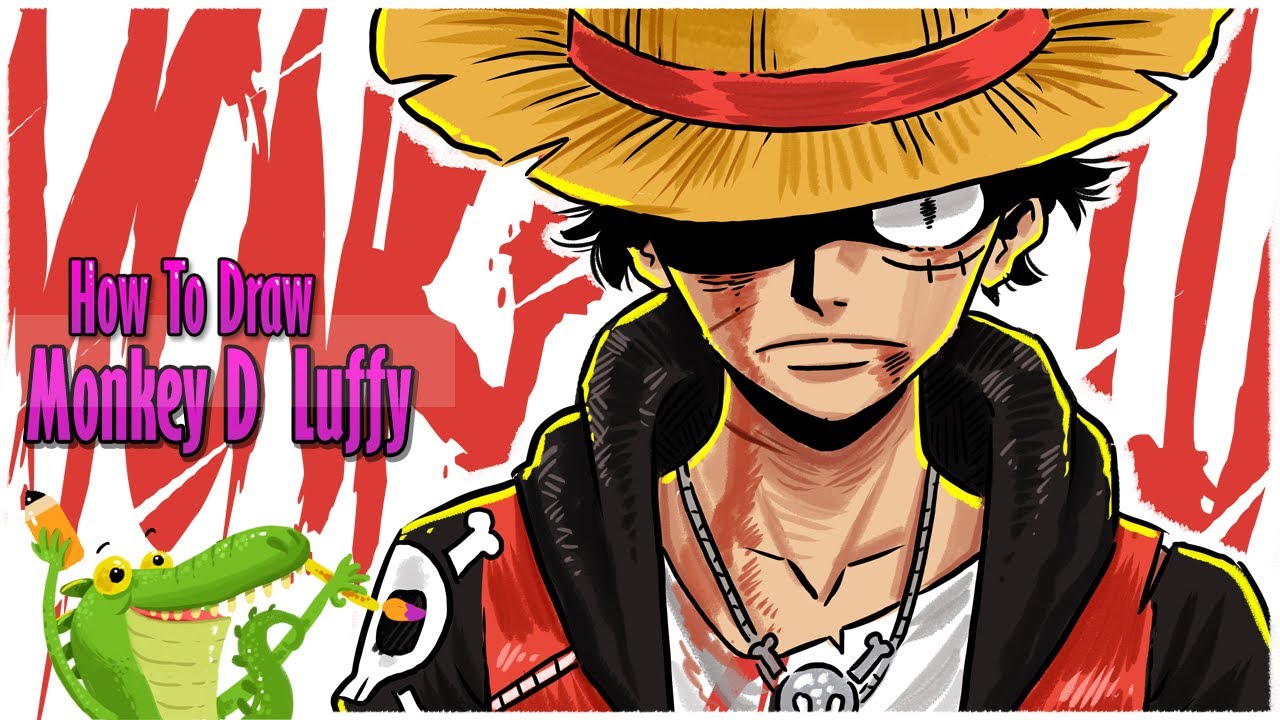 How to draw Monkey D  Luffy | Onepiece