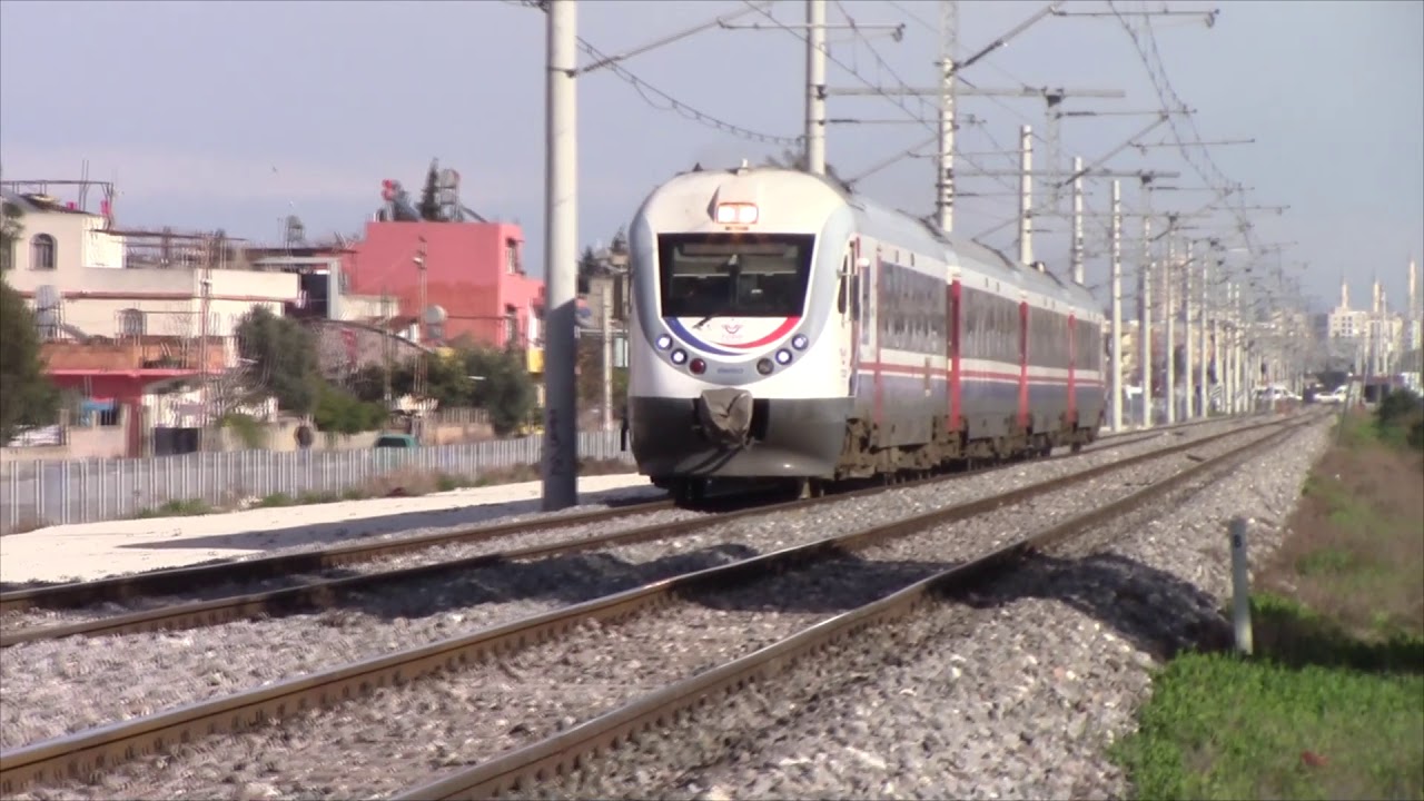 ADANA-MERSİN-ADANA Treni, Yolcu TRENİ Free, &Uuml;cretsiz Video