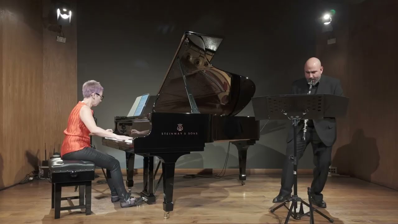 BOILING CLOUDS for Bb clarinet and piano by Ruben Zahra