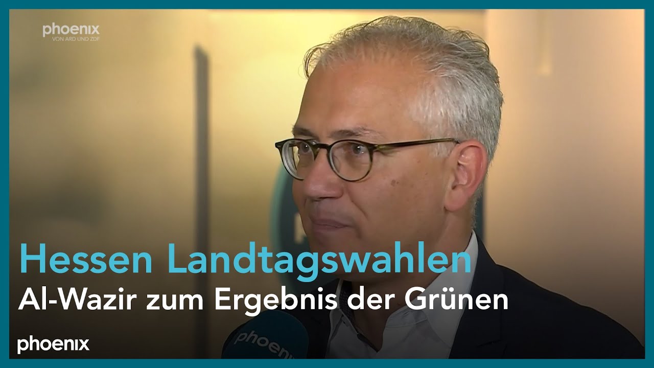 Al-Wazir zu dem enttäuschenden Wahlergebnis der Grünen in Hessen am 08.10.23