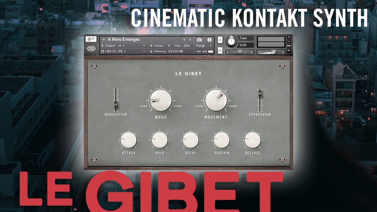 Le Gibet - Dark Cinematic Synth for Kontakt 7 | Teletone Audio