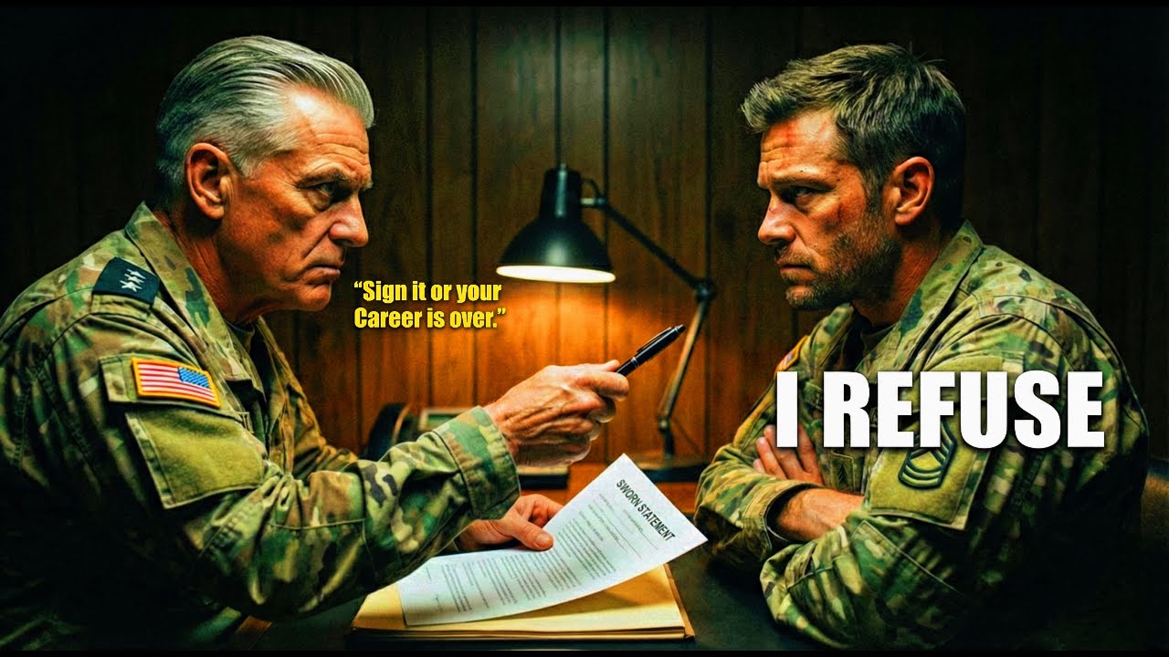 A Soldier Was Ordered to Lie in Court